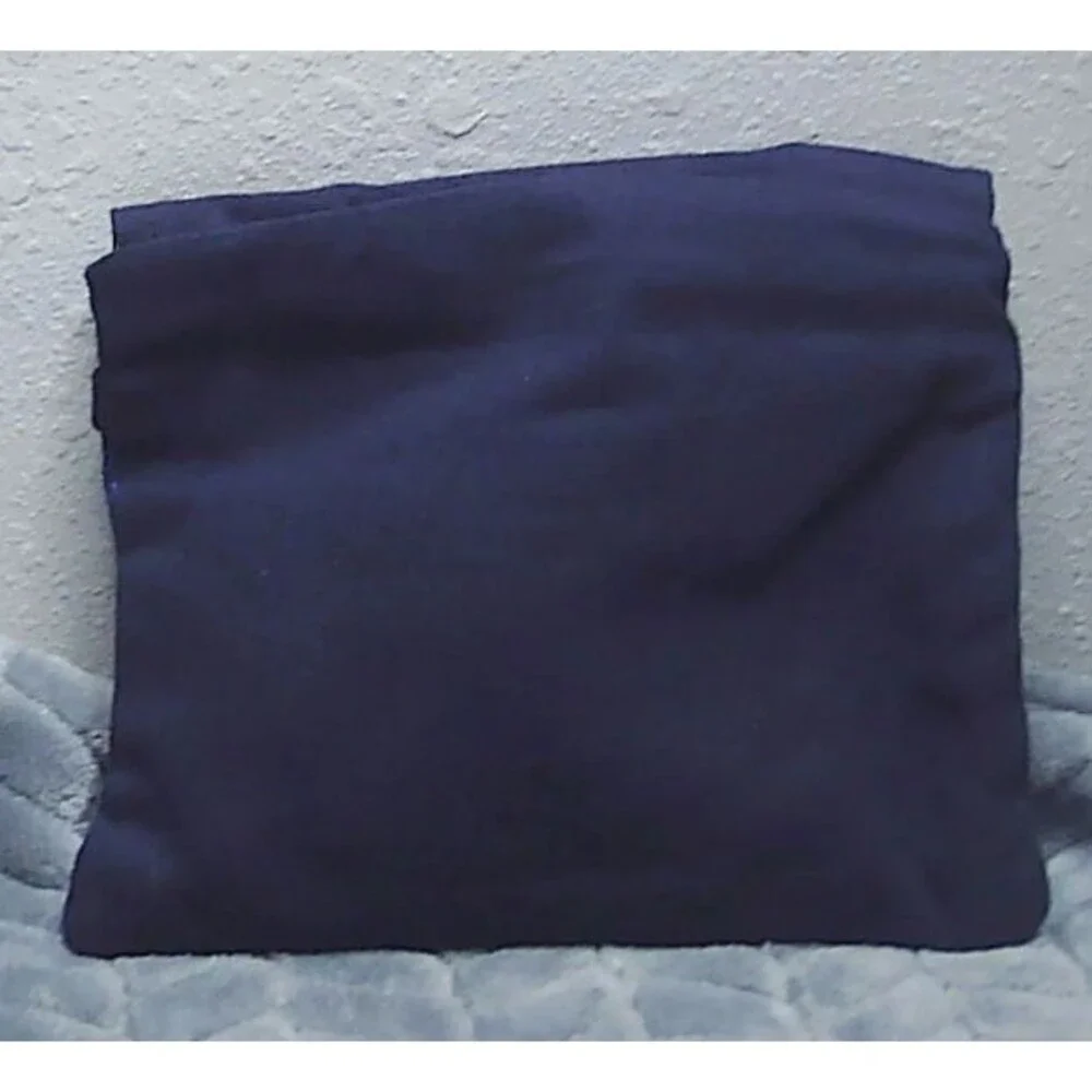 Delta Airlines Someone Somewhere Oaxaca Artisan Travel Amenity Blue Cloth Bag